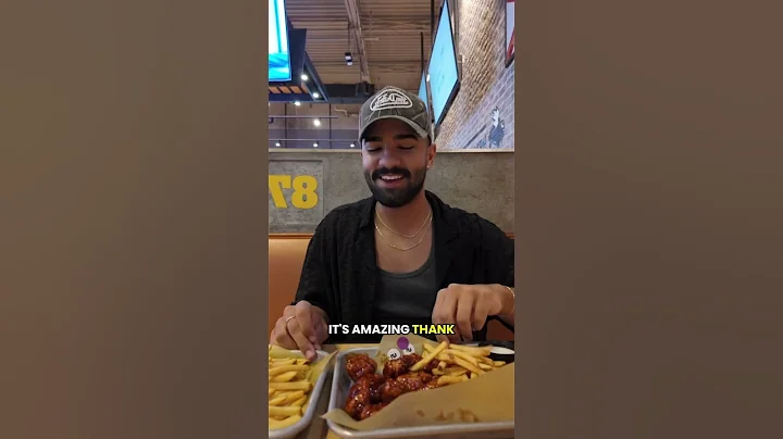 Went on a solo date to Buffalo Wild Wings part 2! #pov #mukbang #asmr #solodate #alone
