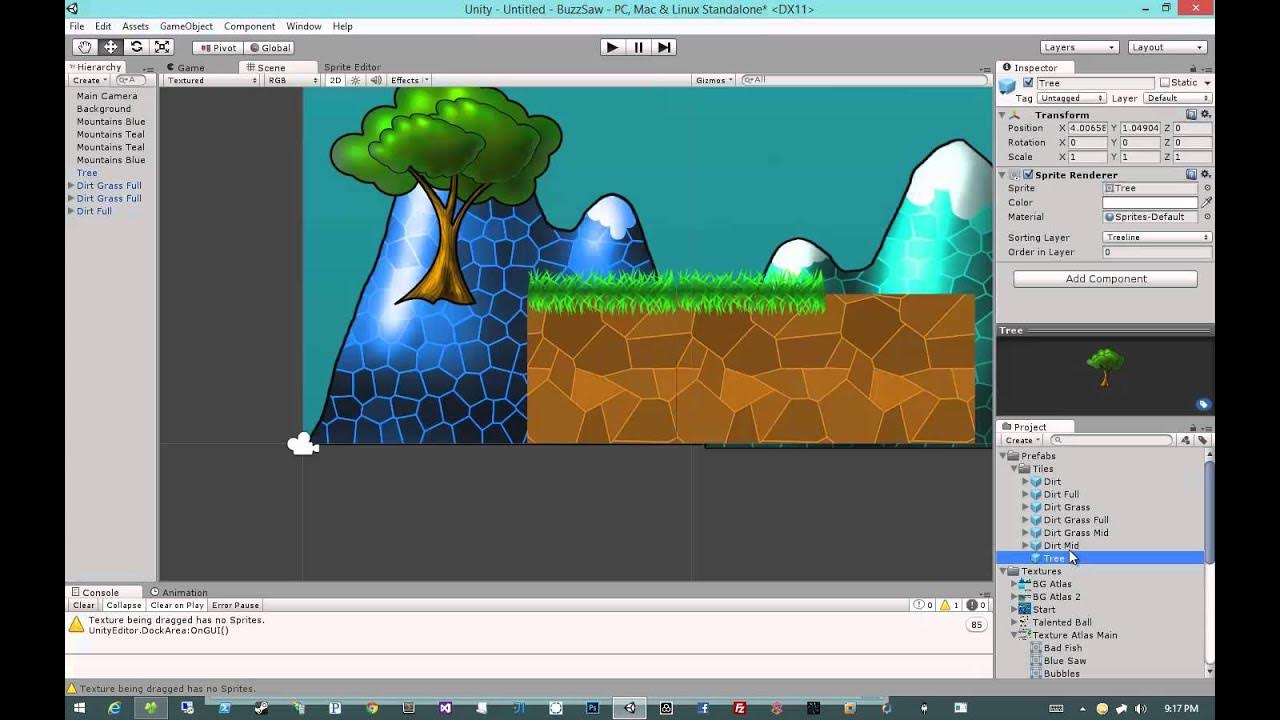Готовый проект unity 2d