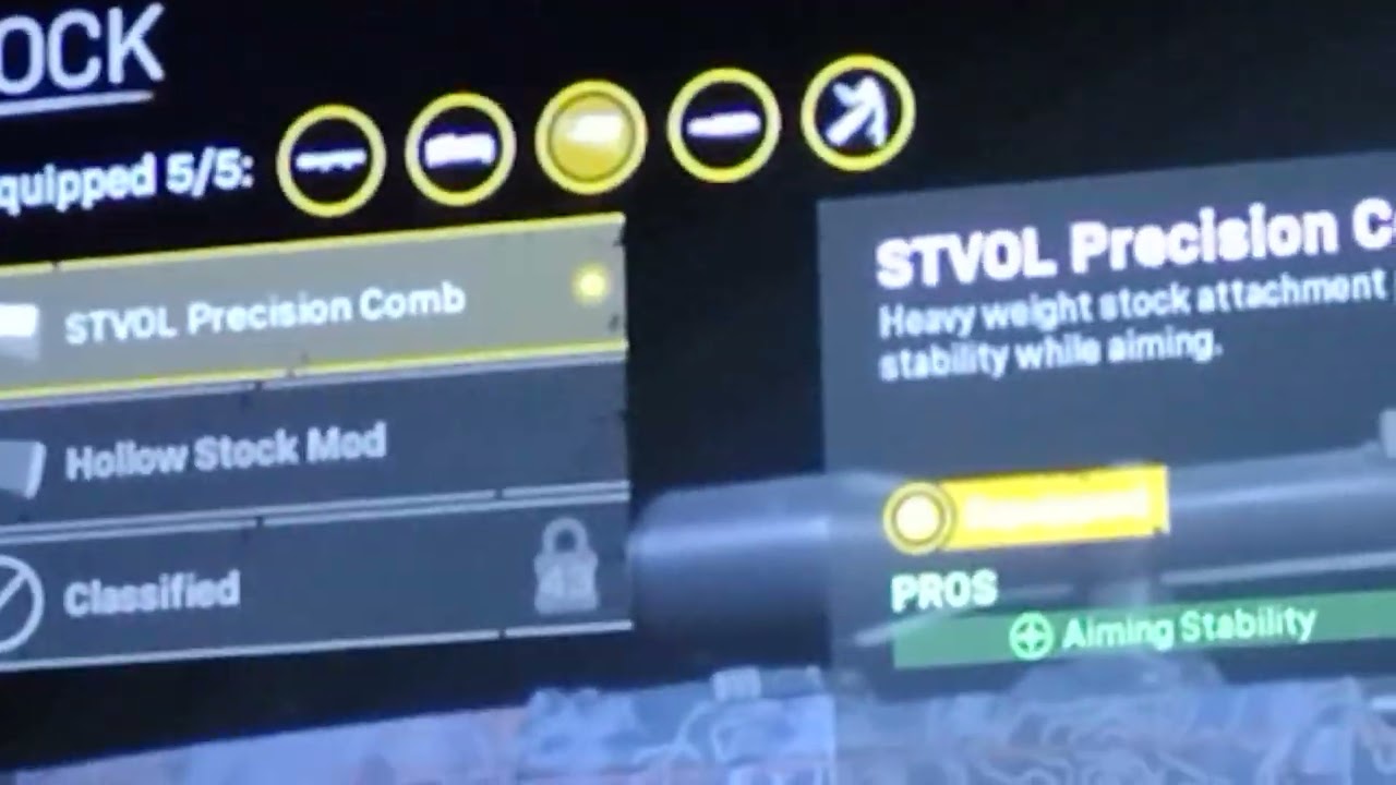 Wanna Vape and your playing Call Of Duty? PSH. have no fear the stock ft. the installed Vape is here