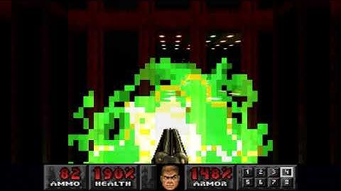 Doom Psx Master Edition GEC v2 Level 59 Club Doom super secret level