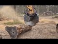 Sawquip excavator saw  australian hardwood