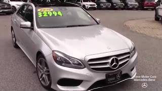 2016 Mercedes-Benz E-Class E350 4MATIC® video tour with Tony (1)