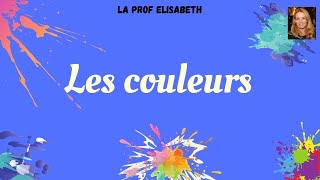 Les couleurs en français. Niveau débutants - A1 de FLE