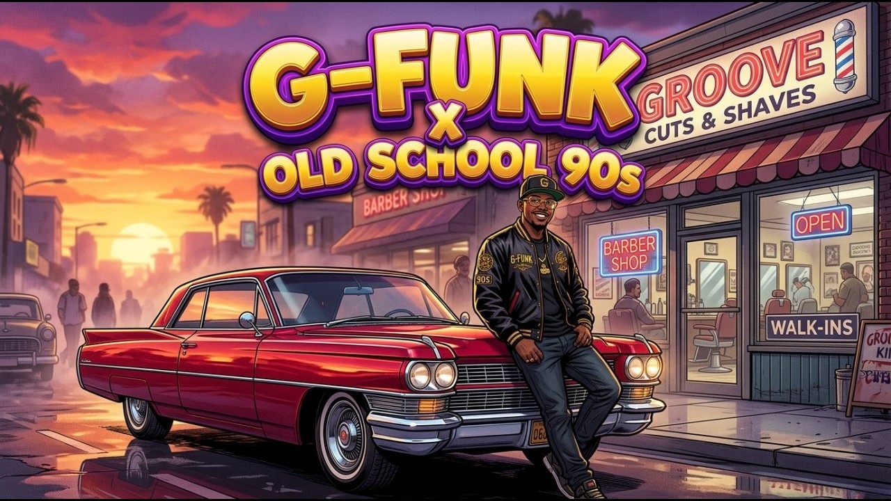 Old School G-Funk Beat – Lowrider City Groove - YouTube
