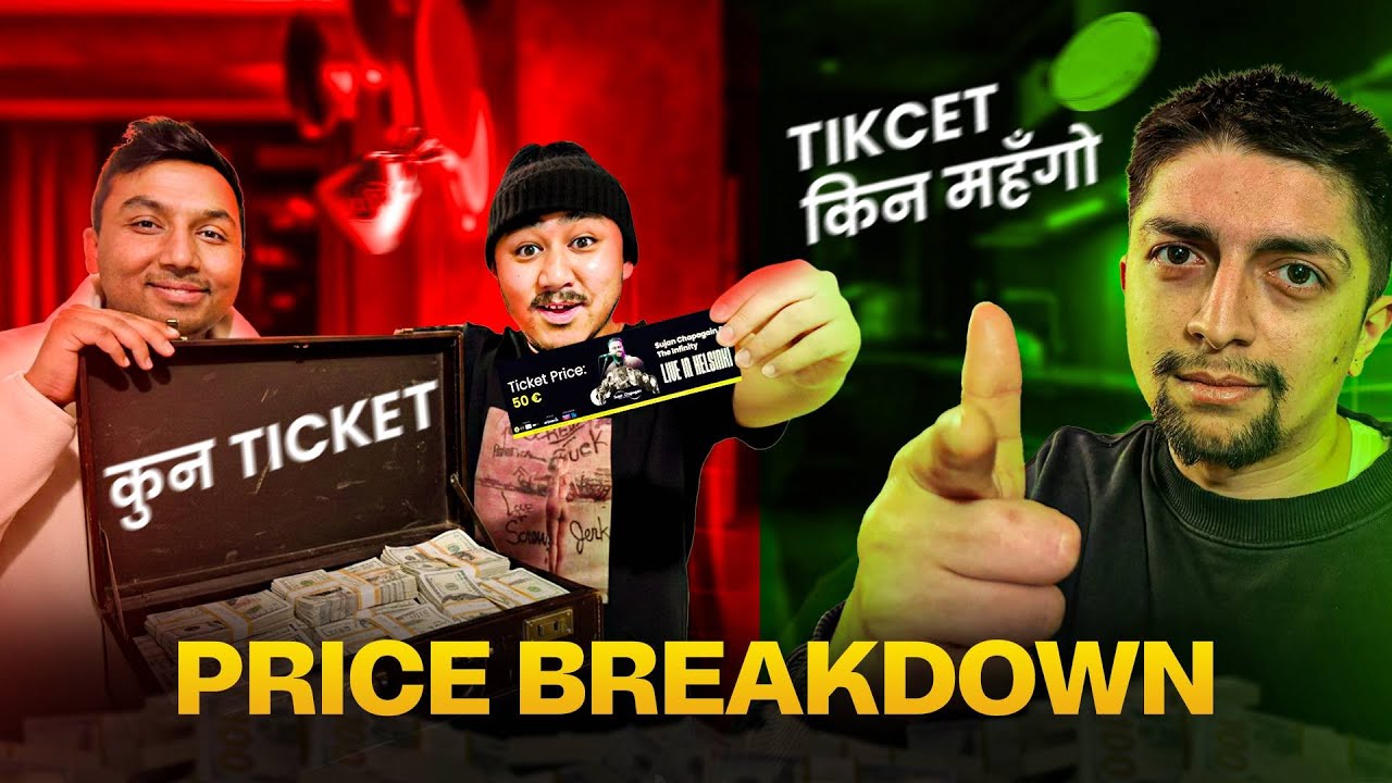 Why Sujan Chapagain´s Concert Ticket Is Expensive In Helsinki ?