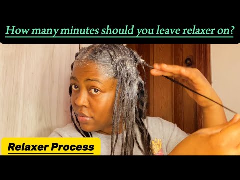 How many minutes should you leave relaxer on? Relaxer Process | Natural ...