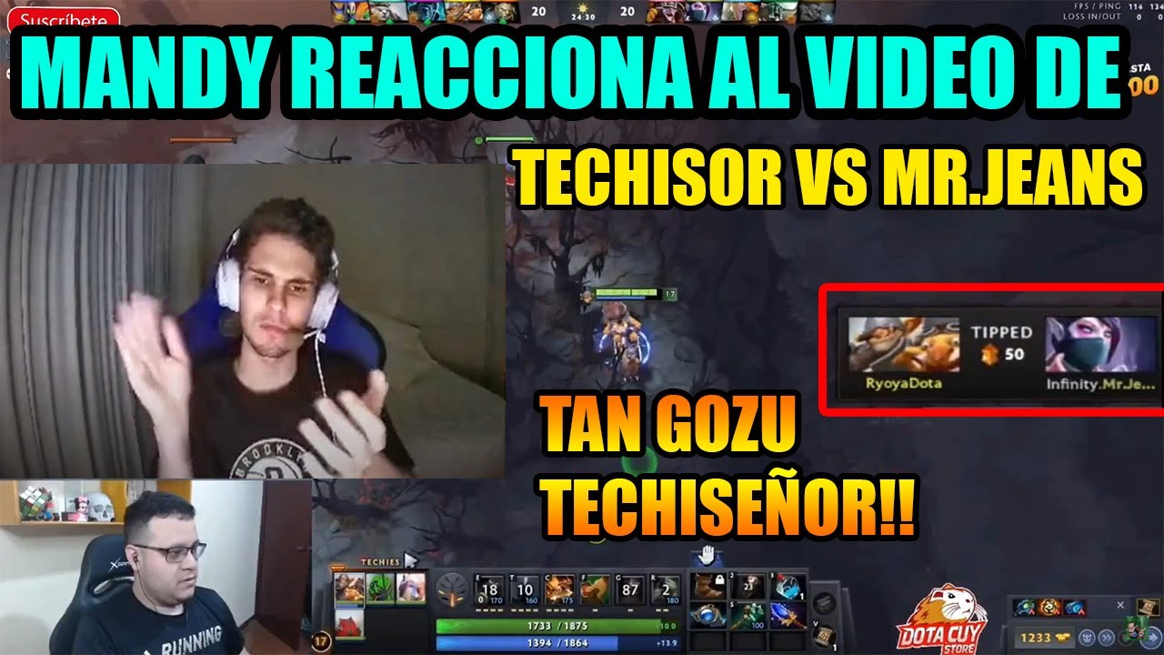 MANDY REACCIONA AL VIDEO DE TECHISOR vs MR.JEANS!! 🔥
