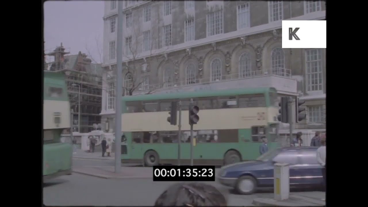 1980s Liverpool Street Scenes, Northern England, 35mm