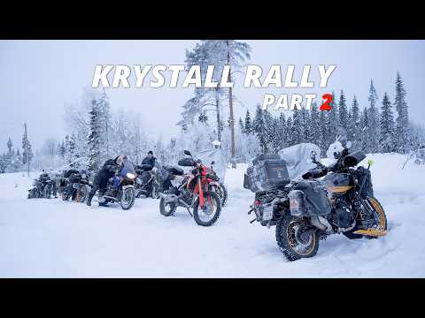 Krystall Rally in Freezing cold!