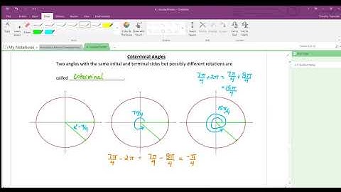 4.1- Angles and Radian Measure  - Part 3
