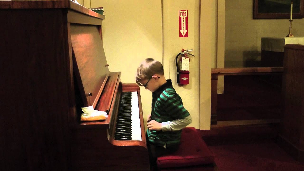 Joseph's first Piano Recital