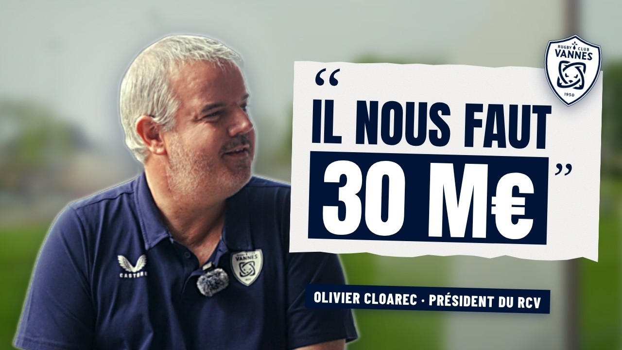 Ce qu’il manque au RC Vannes pour exister en Top 14 (entretien avec le président)