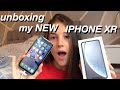 UNBOXING MY IPHONE XR