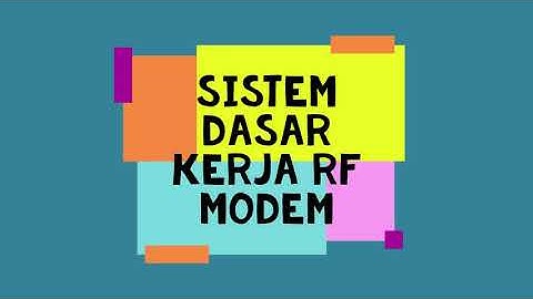 Project Sistem Dasar Kerja RF Modem (Proteus 8 & Arduino IDE)