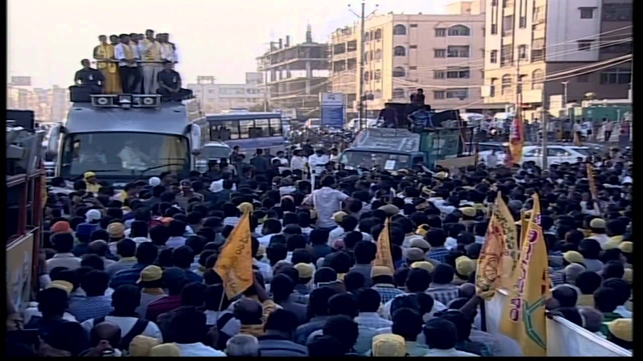 GHMC-2016 Election Campaign Speech-Honorable AP-CM-Nara Chandrababu Naidu- Live Coverage