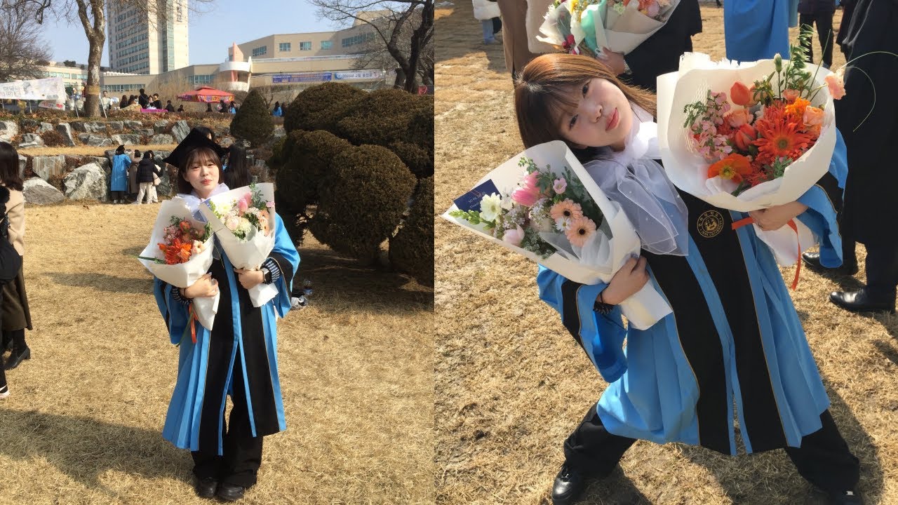 드디어 5년만에 간호학과 탈출이요~🎓👩‍🎓 제가 졸업을 하긴 하네요..😂 | 졸업식 Vlog