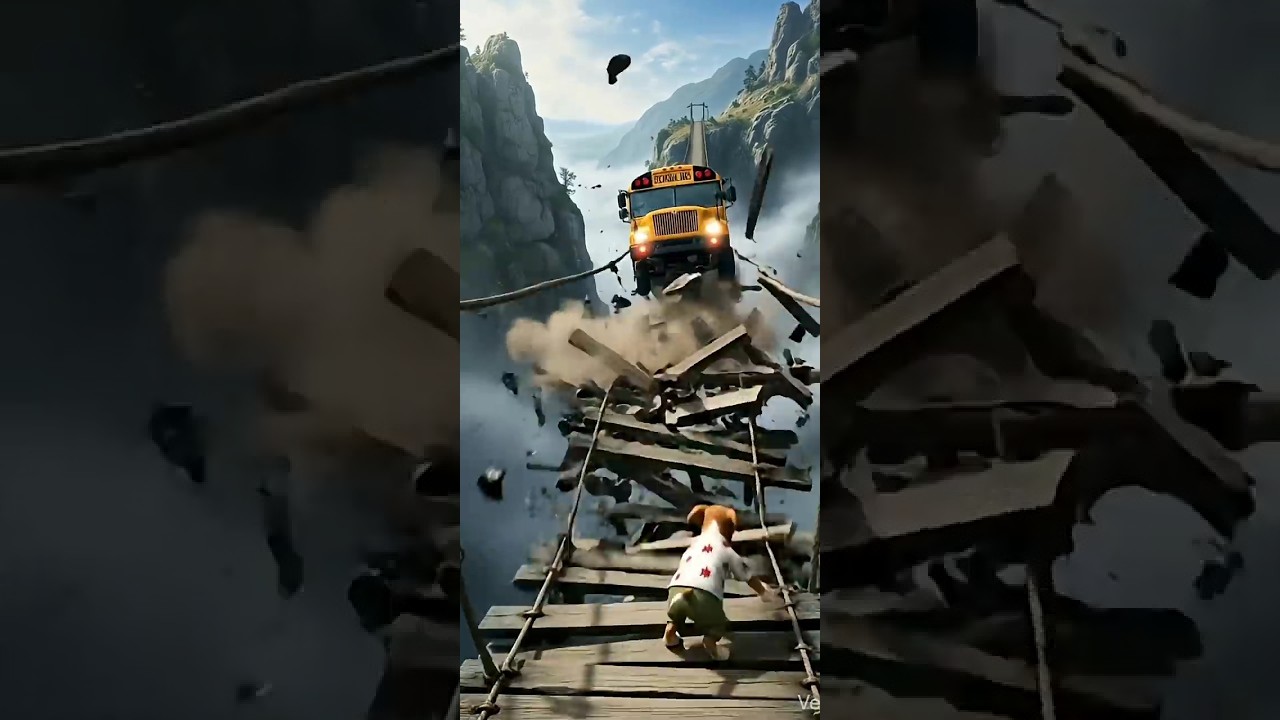 A Brave Puppy Saved a School Bus Full of Children 🐶🚌💔