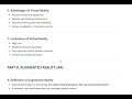 ccs352 | multimedia and animation | unit 4 | ar\vr
