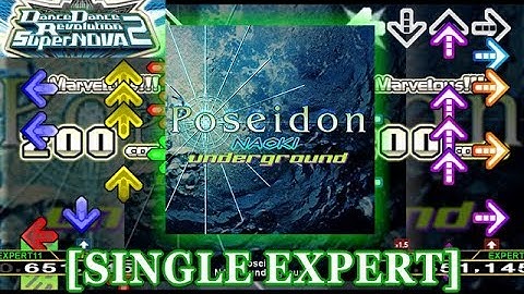 【DDR SN2】 Poseidon [SINGLE EXPERT] 譜面確認＋クラップ
