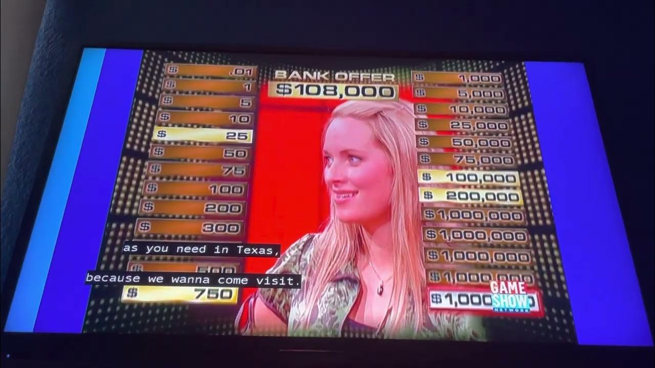 Deal Or No Deal Million Dollar Winner Deal Or No Deal Million Dollar Mission With Jessica Robinson Part 5