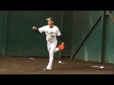 オリックス・バファローズ　鈴木優投手 投球フォーム(スローモーション動画)