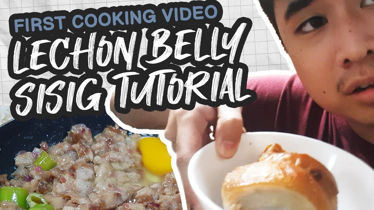 Lechon Pork Belly Sisig Recipe (Sisigsilog) | Cooking Video | Hans Cooks E1