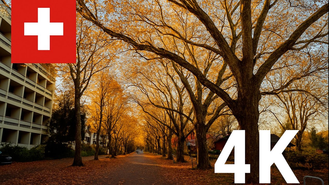 Lucerne, Switzerland 🇨🇭 | Autumn Street Walking Tour