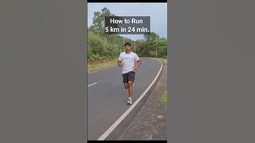 How to run 5 km in 24 minutes ssc gd physical running preparation explained by Informative HKS