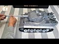 Rc tank mato 100 full metal german tiger 1 116