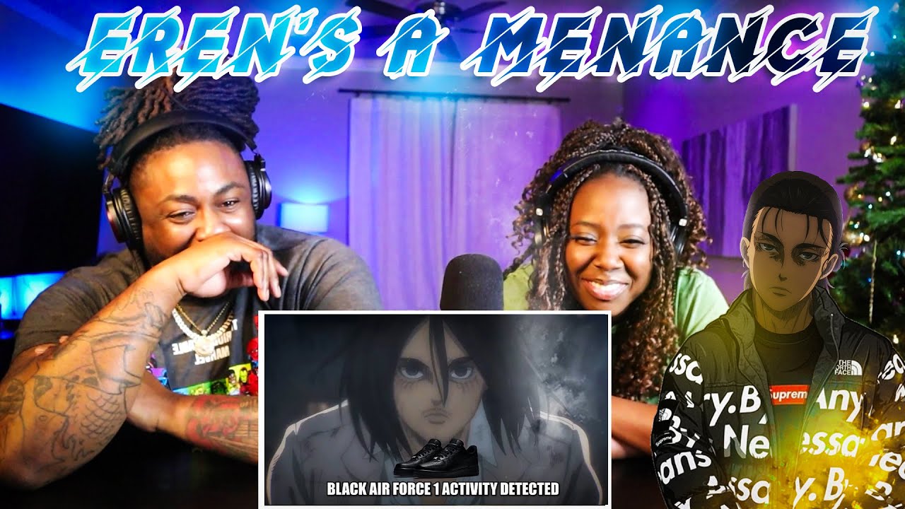 He’s Him😂!!! | Eren Has Black Air Force Activity CJ Dachamp Reaction