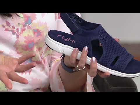 ryka stretch knit sport sandals