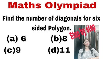 Maths Olympiad|| Geometry || How to solve? || Polygons || Diagonals .