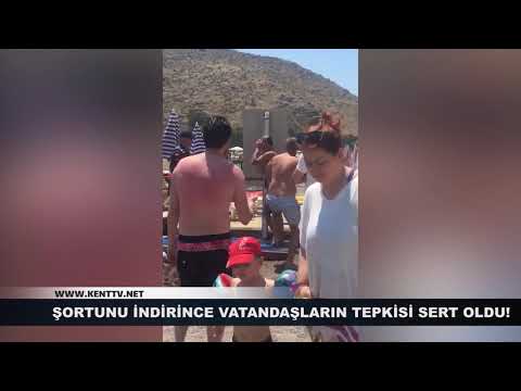 ŞORTUNU İNDİRİNCE VATANDAŞLARIN TEPKİSİ SERT OLDU!