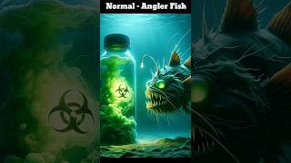 Evil Angler Fish  #Aipainting  #horror #ResidentEvil #seaanimals #fish #viral #shorts #shortvideo