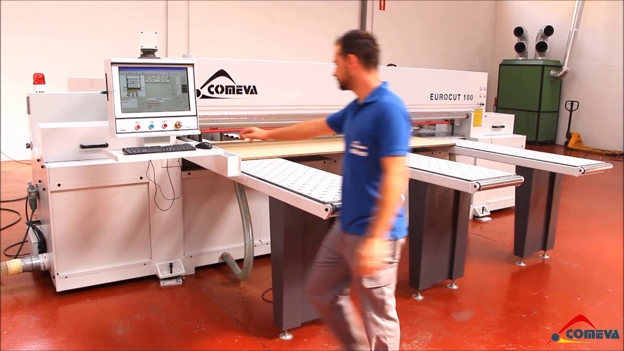 SECCIONADORA AUTOMATICA COMEVA EUROCUT 100 / 3300mm