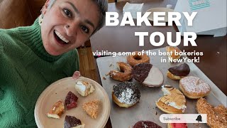 BAKERY TOUR OF NEW YORK | Visiting some of the best bakeries | Food with Chetna