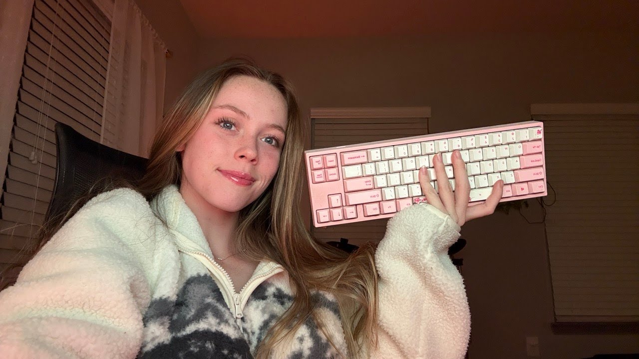 ASMR | Keyboard Typing and Layered Mouth Sounds (1 HOUR)