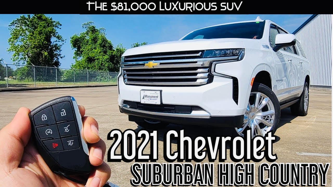 2021 Chevrolet Suburban High Country 6.2L V8: Start up & Full Review