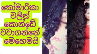 කෝමාරිකා වලින් කොන්ඩේ වවන විදිහ sinhala beauty tips ikmanin konde wewena krama beauty with sadu