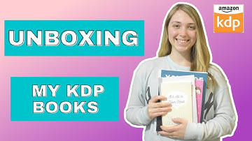 Unboxing My KDP Books!