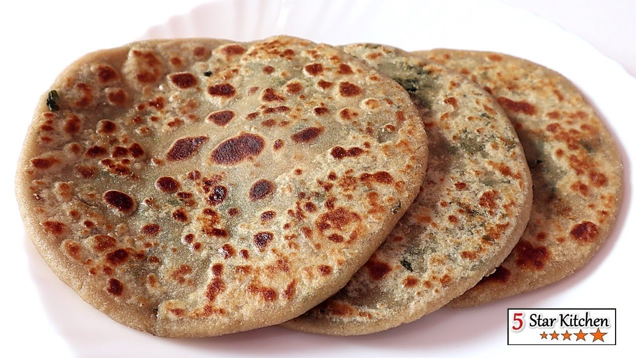 Methi Stuffed Paratha भरवां मेथी पराठा Stuffed Fenugreek Leaves