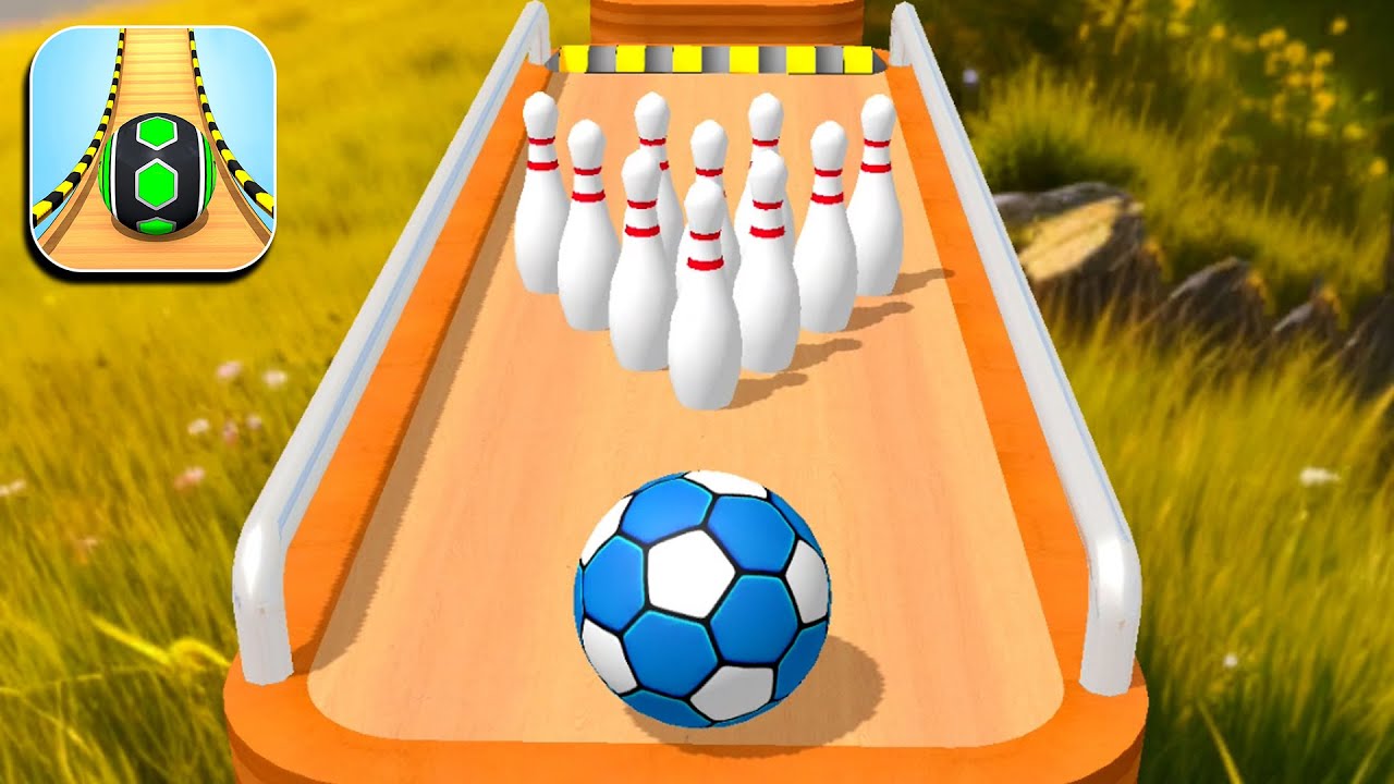 Racing Ball Rolling Game Speedrun Gameplay Max Level 312