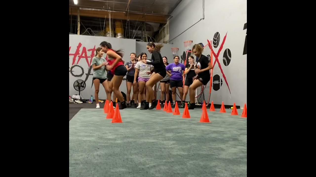 Speed and agility Circuit training
