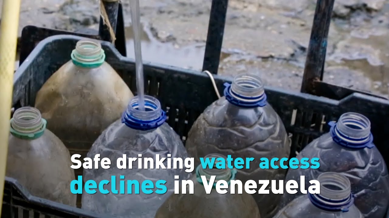 Safe drinking water access declines in Venezuela