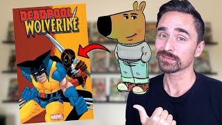 Frank Miller's Deadpool/Wolverine Cover Causes "Chill Guy" Collector's To Argue Over Art...