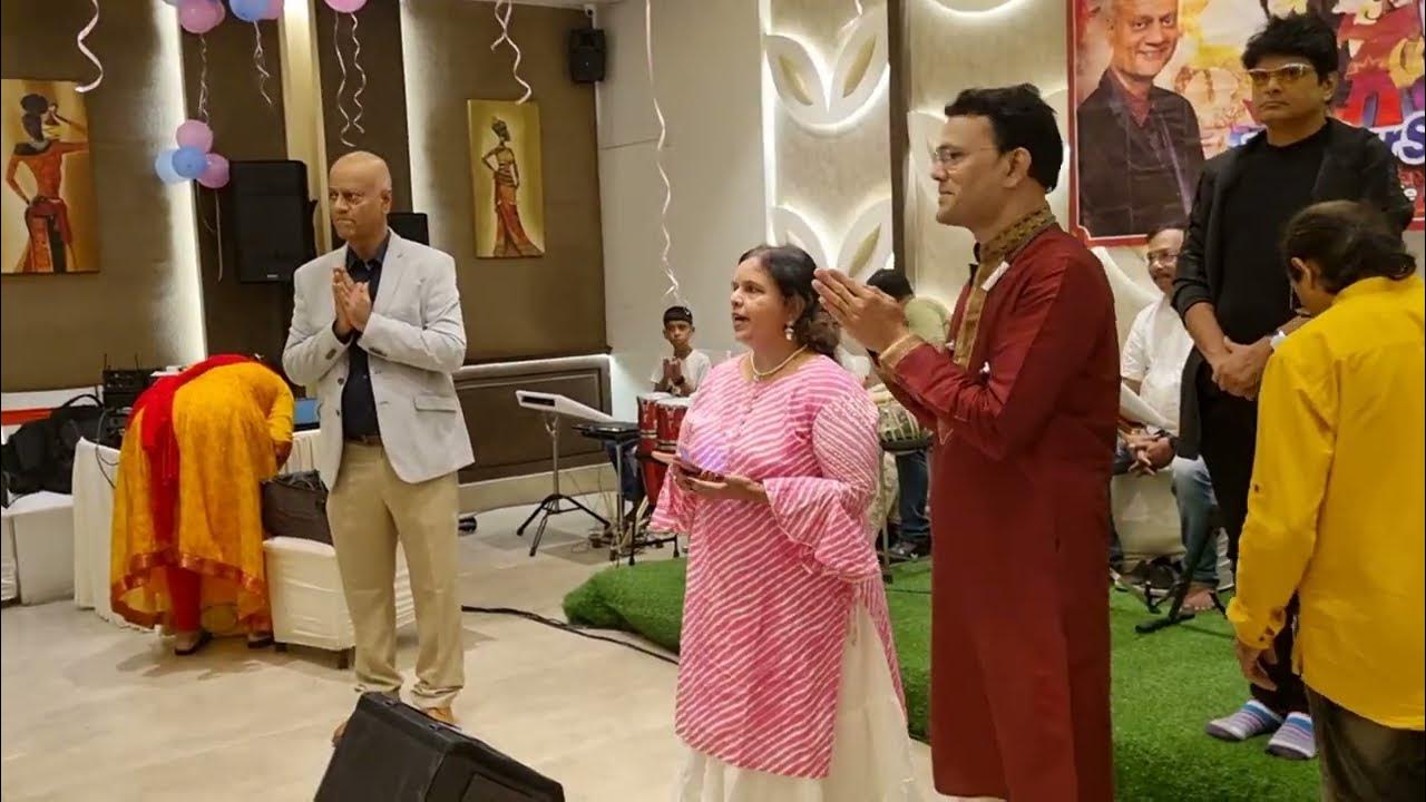 Ganeshji Aarti Dr Sanjay Kadam At BM SurSangam 16 On 3 Sept 2023 At ashirwad-critical-care-unit-multispeciality-hospital-caring-with