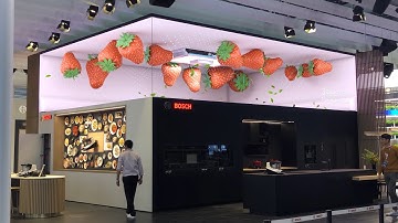 naked eye 3D LED screen Multimedia exhibition hall cool BOSCH SMGYCG home appliances