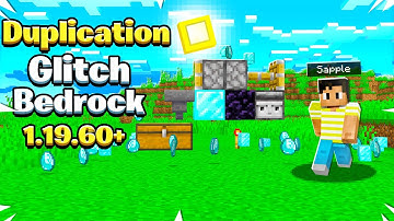 TOP Duplication Glitches for Minecraft Bedrock! 1.19.60+ (MCPE/Xbox/PS4/Nintendo Switch/Win10)