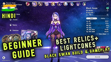 BLACK SWAN BEGINNERS GUIDE Best Relic & Light Cone, Team Comps | Star Rail 2.0