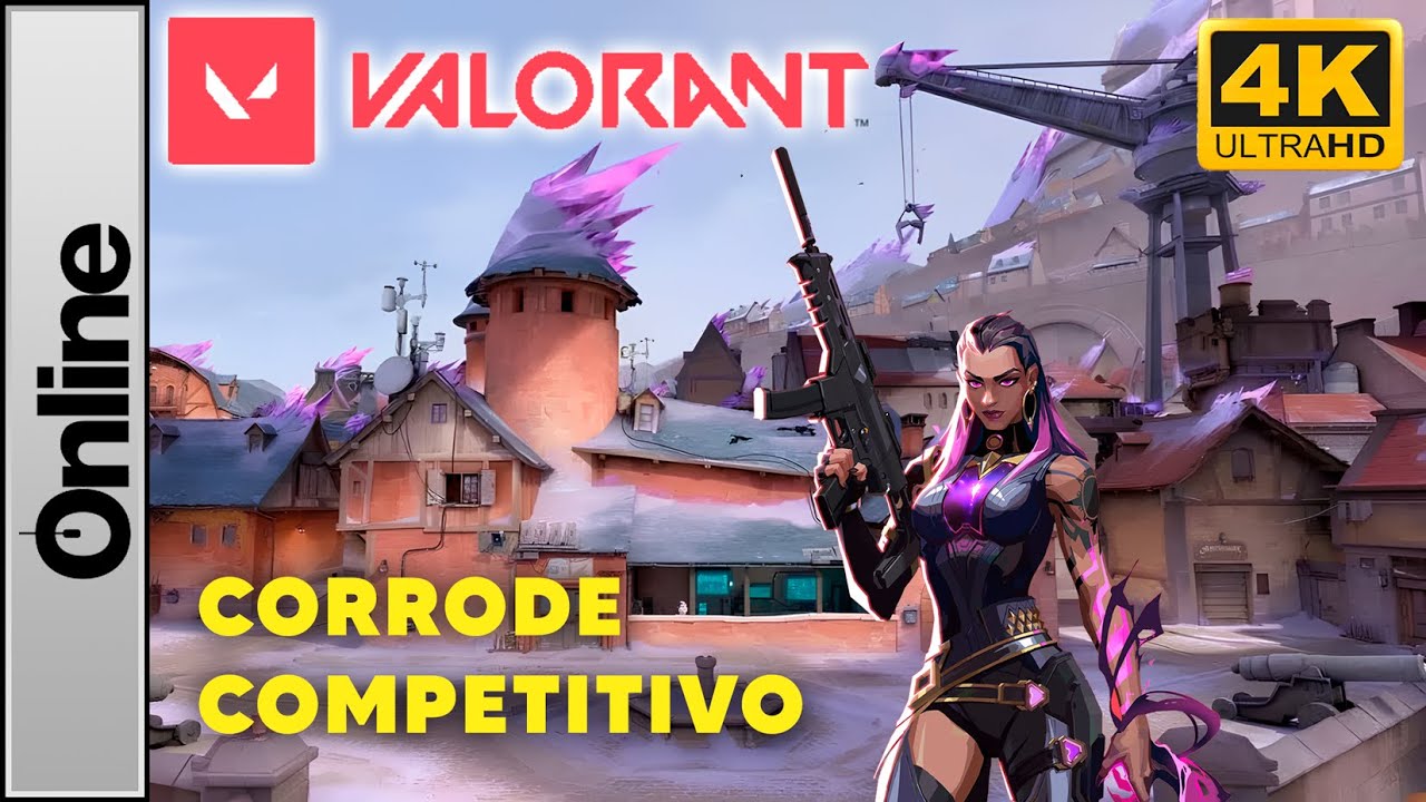 Valorant - Corrode Competitivo (PC) [PT-BR] Longplay 4K 60FPS